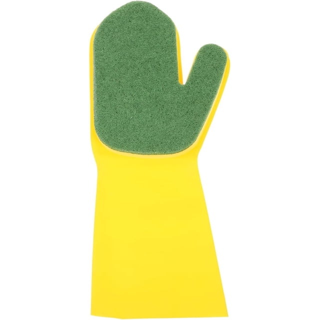 Baluue Reusable Cleaning Gloves for Kitchen Dishwashing, Comfortablewith Non-Slip Design, Versatile Use for Household Tasks, Easy Maintenance, 14.17 X 6.69 Inch