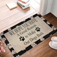 thumbnail image 1 of Floor Rug Door Mats Outdoor We Hope You Have A Good Reason to Make Our Dogs Doormat Indoor for Entryway,Welcome Mats for Front Door, Funny Classroom Decorations Mats Kitchen Mats 31.5"x20", 1 of 6