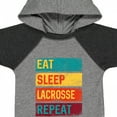 thumbnail image 4 of Inktastic Lacrosse Player Eat Sleep Lacrosse Repeat Boys or Girls Baby Bodysuit, 4 of 5