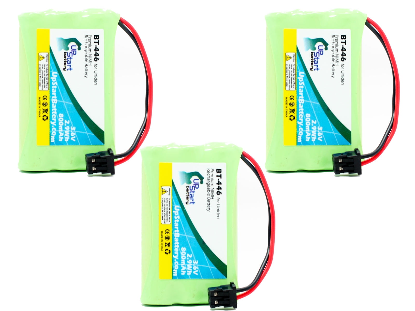3x Pack Uniden BT1005 Battery Replacement for Uniden Cordless
