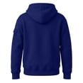 thumbnail image 6 of Vmberlty Hoodies for Boys Solid Color Casual Hooded Sweatshirts with Pockets Long Sleeve Loose Oversized Style Fashion Daily Sportswear for Teen Boys, 6 of 6