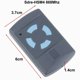 thumbnail image 2 of Mando a distancia de garaje HSM4 868 MHz con 4 botones Color azul Reemplaza transmisores Hormann 868 MHz HS4 HSM2 HSP4 868 HS1 868 Tubauto HSM4 868 Tubauto HS4 868 Frecuencia-1PACK,, 2 of 5