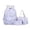 C, variant on Back To School Backpack Star Prints Cute Backpack Stationery Pouch Lunch Box Pouch Students Backpacks Three-Piece Set