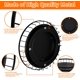 thumbnail image 5 of Organizador, plato giratorio para gabinete, cocina, baño, encimera, tocador, bandeja, mesa de café, barra, 10 pulgadas, negro, 5 of 8