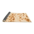 thumbnail image 2 of Ahgly Company Indoor Rectangle Abstract Orange Modern Area Rugs, 7' x 10', 2 of 4