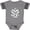 Football Heather and Smoke, variant on Inktastic 20 Sided White Dice Boys or Girls Baby Bodysuit