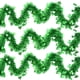 thumbnail image 5 of Tinsel Garland Chambrock Guirnalda Decoraciones de lámina metálicas Colgando de techo para bodas de Navidad Uso al aire libre y interior 2Mgreen 8 piezas sidaley HA012699-01, 5 of 7
