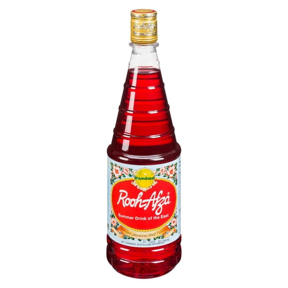 Hamdard Rooh Afza Sharbat Syrup, Rose, 25 fl.oz, 25 fl.oz