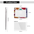 thumbnail image 3 of Cauagu London Symbols for ID Badge Holder,Badge Holder with Windows Key Card Work Badge Sleeve for Office/ Factory/ID Credit Cards/Proximity Key Cards, 3 of 7