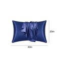 thumbnail image 3 of kladzum Silk Pillow Cases Satin Pillowcase for Hair and Skin, Pillowcases Standard Size Set Of 2, and Soft Satin Pillowcovers 2 Pack (20x30in) Pillowcase, 3 of 8