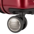 thumbnail image 6 of DELSEY PARIS Titanium 29" Large Checked Hardside Spinner Luggage, Red, 6 of 11
