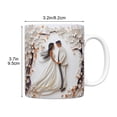 thumbnail image 3 of Regalo de San Valentín, decoraciones de San Valentín, taza de cerámica para bodas, taza para oficina y hogar, regalo de San Valentín., 3 of 6