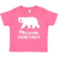thumbnail image 3 of Inktastic Missoula, Montana White Bear Silhouette Boys or Girls Baby T-Shirt, 3 of 5