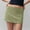 Green, variant on Generic Fitted Mini Skirt for Women Sexy Mid Waisted Bodycon Pencil Skirt Y2k Summer Short Skirts with Side Split Underneath
