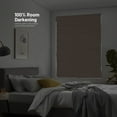 thumbnail image 5 of Chicology Cordless Roman Shades, Khaki (Cotton), 31"W X 64"H, 5 of 6