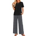 thumbnail image 4 of Fantaslook Two Piece Sets for Women Summer Vacation Outfits Boho Lounge Sets Beach Airport Travel Matching Clothing, 4 of 10