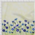 thumbnail image 2 of oneOone Polyester Lycra Fabric Leaves & Flower Panel Print Sewing Fabric BTY 56 Inch Wide, 2 of 3