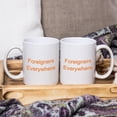 thumbnail image 4 of Funnil Foreigners Everywhere Ceramic Coffee Mug Best Friends Christmas Birthday Gifts 11oz White, 4 of 7