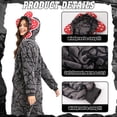 thumbnail image 3 of PJKOBMJ Demogorgon Hooded Jumpsuit Long Sleeve Pajama Hoody Onesie Loungewear Fuzzy Fall Winter Warm Thermal Fluffy Pajama Sets, 3 of 9