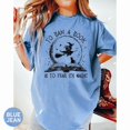 thumbnail image 5 of Comfort Colors Halloween Witch Book Shirt: Reading Witch Library Gift, 5 of 5