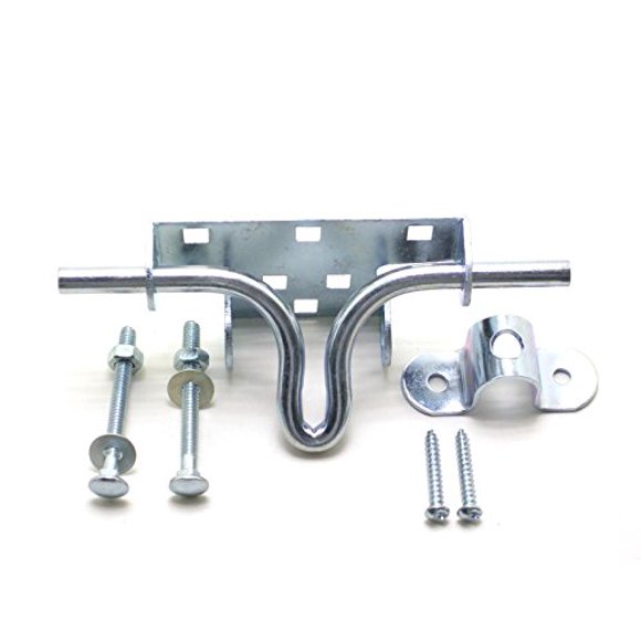 NU-SET 2891-3 Slide Action Bolt Lock for Garage Door