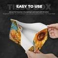 thumbnail image 3 of Sikiie Sunflower Blue Sky Leather Tissue Box Cover Rectangle, Long Tissue Box Cover, Tissue Box Holder, Tissue Holder for Bathroom, 3 of 7