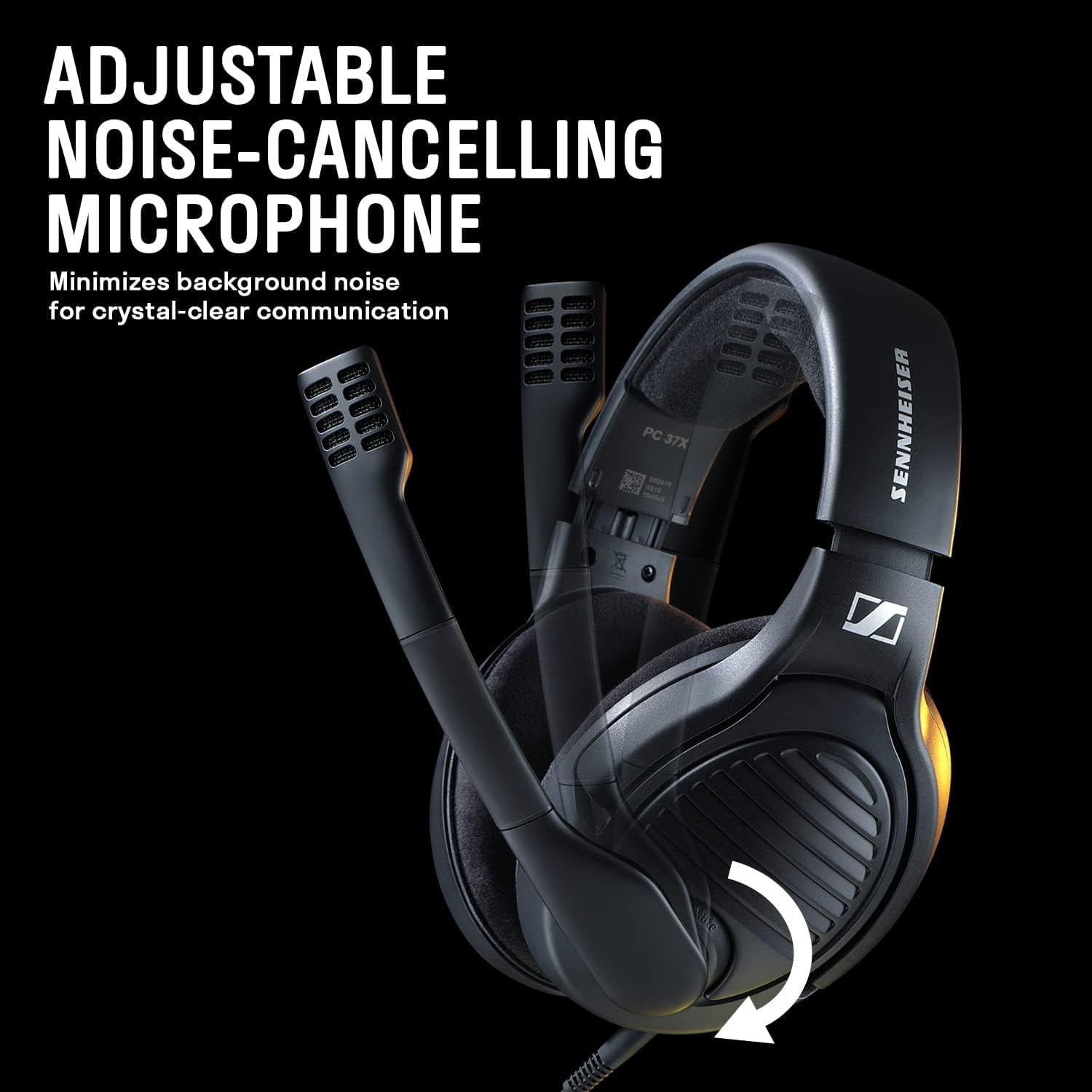 Sennheiser PC37X ゲーミングヘッドセット★ Massdrop x Sennheiser PC37X Gaming Headset Noise-Cancelling