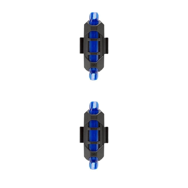 Yuarrent Luces traseras de bicicleta LED USB Bicicletas de montaña Lámpara trasera Suministros de emergencia Type2 NO2 Yuarrent CBP077523