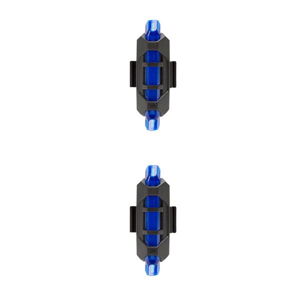 sweethay Luces traseras de bicicleta LED USB Bicicletas de montaña Lámpara trasera Suministros de emergencia Type8 NO8 sweethay CBP077523