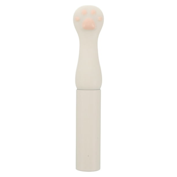 Pincel labial de silicona con forma de garra de gato y funda, reutilizable, para brillo labial, de silicona, para maquillaje de labios, aplicador de brillo labial