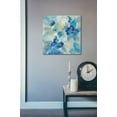 thumbnail image 6 of Epic Art 'Blue Flowers Whisper III' by Silvia Vassileva, Acrylic Glass Wall Art, 24"x24", 6 of 10