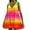 Red, variant on Viikei Dresses for Women Plus Size Sleeveless Dresses,Women Casual Loose Summer Print Pleated Sleeveeless V-Neck Dress with Pocket Yellow S