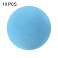 thumbnail image 3 of Uxcell EVA Sponge 42mm Exercise Flight Swing Practice Golf Foam Balls Light Blue 10 Pcs, 3 of 5