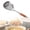1PC, variant on Wooden Handle Stainless Steel Skimmer Spoon, Slotted Strainer Ladle for Frying, Draining Oil, Soup, Pasta, Dumplings