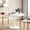 White Marble, variant on LinkRomat 31.5" Round Tulip Coffee Table,Kitchen Dining Table 2-4 People Modern Kitchen Table with MDF Top & Pedestal Base, Office Living Room Table,White