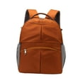 thumbnail image 3 of Bolsa de pañales para bebé Compartimento para artículos secos y húmedos Elementos esenciales de viaje Bolsas para bebés para negocios Naranja, 3 of 8