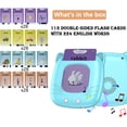 thumbnail image 2 of Toddler Toys Talking Flash Cards Learning Toys for 2 3 4 5 Years Old Boys Girls,Educational Interactive Talking Flashcard Toy,Preschool Montessori Toys for Toddlers,112 Flashcard with 224 Sight Words, 2 of 7