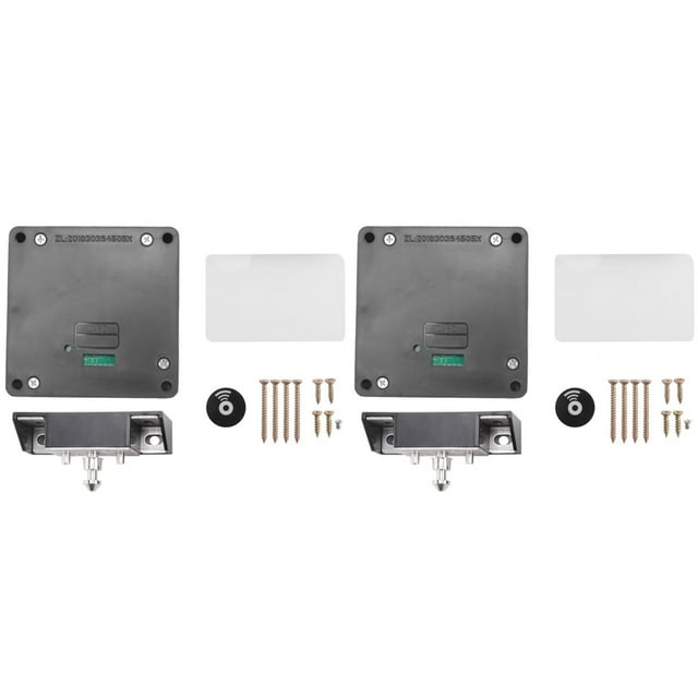 2X Cerradura de Puerta de Madera Inteligente Cerradura Electrónica Sin Llave Tarjeta IC TTlock App Desbloqueo Gabinete Locker Muebles Cajón Cerradura