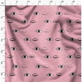 thumbnail image 3 of Soimoi Pink Fabric - By the Yard - 56 Inch Wide - Eyes Face Textile - Abstract and Artistic Patterns for Stylish Creations Printed Fabric, 3 of 6