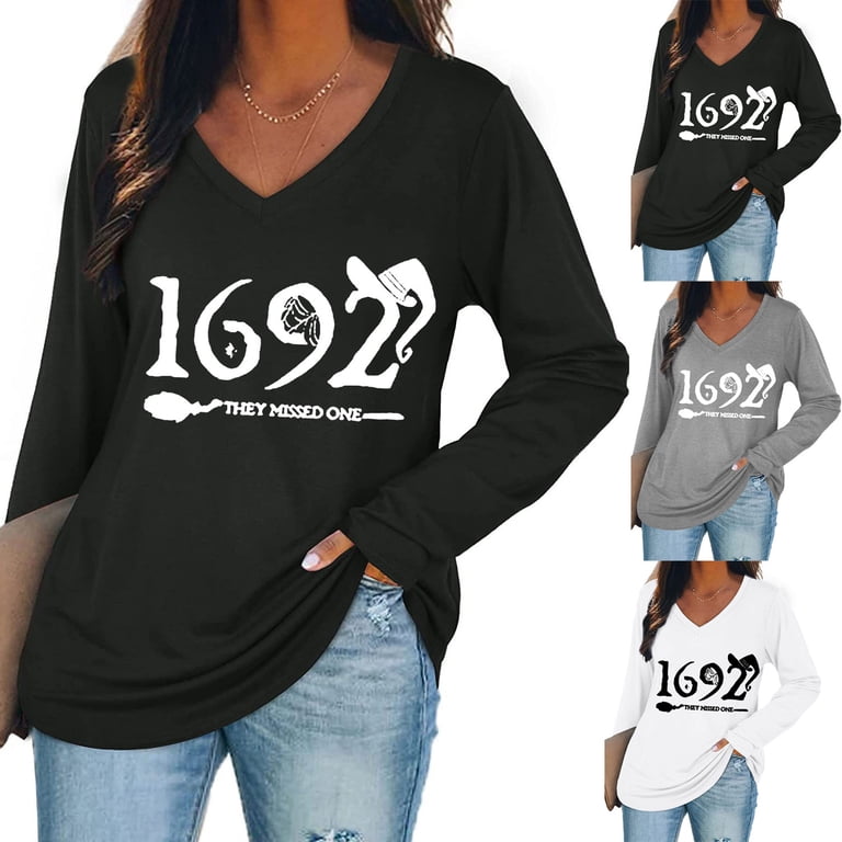 1692 They Missed One Shirt Vintage Long Sleeve Sweatshirt
