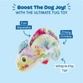 thumbnail image 4 of BARK The Lizard King Rainbow Plush Dog Toy Small/Medium, 4 of 9