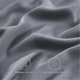thumbnail image 2 of Grey Silk Cooling Pillowcase Set of 2, Satin Pillowcases for Hair and Skin, Soft & Breathable Pillow Case with Envelope Closure, 20x26 inches, 2 of 5