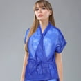 thumbnail image 3 of OUNONA 5Sets Blue Disposable Sweat Suit for Spa Sauna Hotel Use Convenient One Time Use, 3 of 8