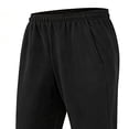 thumbnail image 4 of HAOTAGS Boys Sweatpants (2-15) Open Bottom Elastic Waist Loose Casual Workout Side Pockets Jogger Pants Black Size 3T, 4 of 6