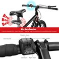 thumbnail image 4 of CHOK 5-in-1 Smart Bike Tail Light with Turn Signals and Brake Light  Bike Horn Bike Alarm USB Rechargeable Bike Rear Light with Remotes, 4 of 7