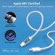 thumbnail image 3 of Cable de carga rápida para iPhone (2 x 6.6 pies) [Certificado Apple MFi] Cable de carga USB a Lightning Transferencia de sincronización de datos Compatible con iPhone 14 13 12 11 Pro X 8 7 SE iPad AirPods esquí esquí Gafas de esquí, 3 of 5