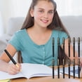 thumbnail image 1 of Gel Pen Fine Point Writing Tool Matte Black Design Smooth Ink For Journaling Note Taking Office School Supply Plastic Material Free Size Black, 1 of 6