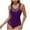 Purple, variant on BeAi Womens Swimsuits Bikini Bikini Sets for Women Sexy Thong Swimwear for Women 1 Piece Modest Tankini Sets for Women Criss Cross Back Previous Orders