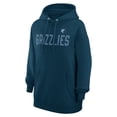 thumbnail image 2 of Women's G-III 4Her by Carl Banks  Navy Memphis Grizzlies Dot Print Pullover Hoodie, 2 of 3
