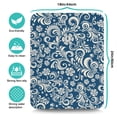 thumbnail image 5 of Washable Rubber Multicolored Floral Dish Drying Mats for Kitchen Counter Home Large Coffee Bar Pad Accessories and Decor for Utensils Stemware 18''x24'', 5 of 7